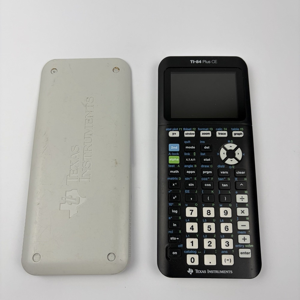 Texas Instruments TI 84 Plus CE Color Graphing Calculator Black